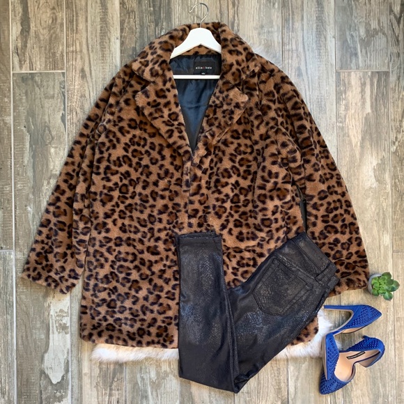 Jackets & Blazers - 💥SALE💥 🐆 Faux Fur Leopard Jacket 🐆 NWT